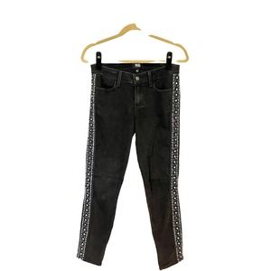 Paige Size 28 Verdugo Ankle Skinny Jeans in Black Overdye